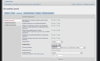 Jak na změnu vzhledu fora?
